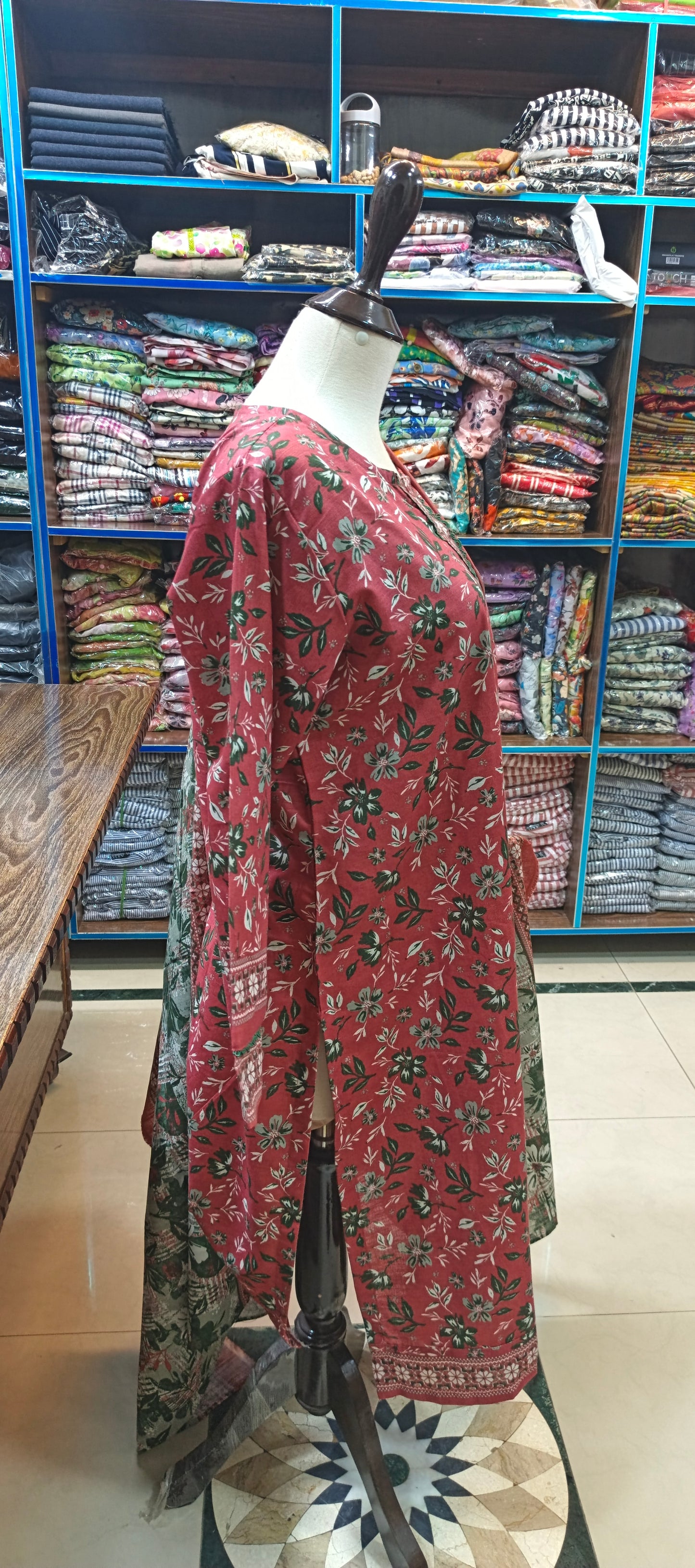 Bin saeed khaddar shirt trouser 3 pc