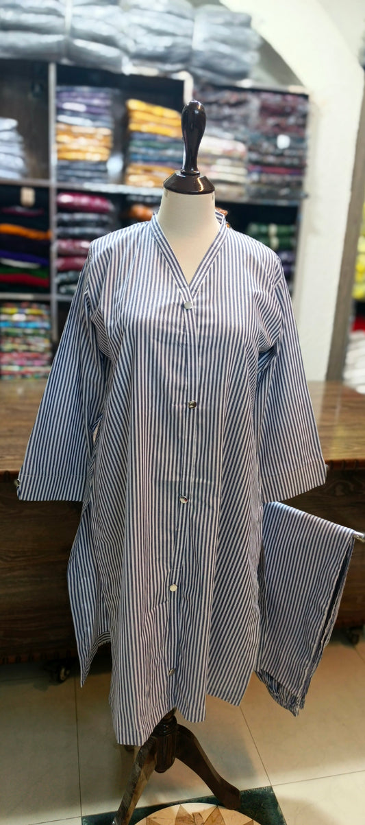 Denim long co ord set