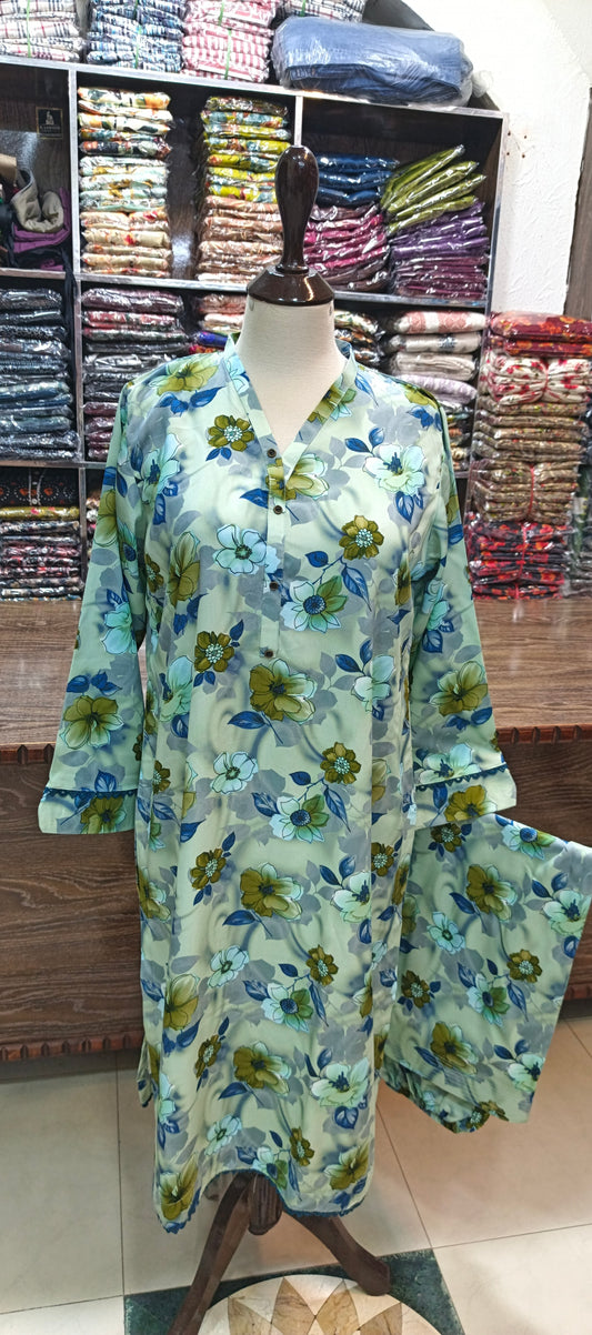 Marina shalwar kameez 2 pc