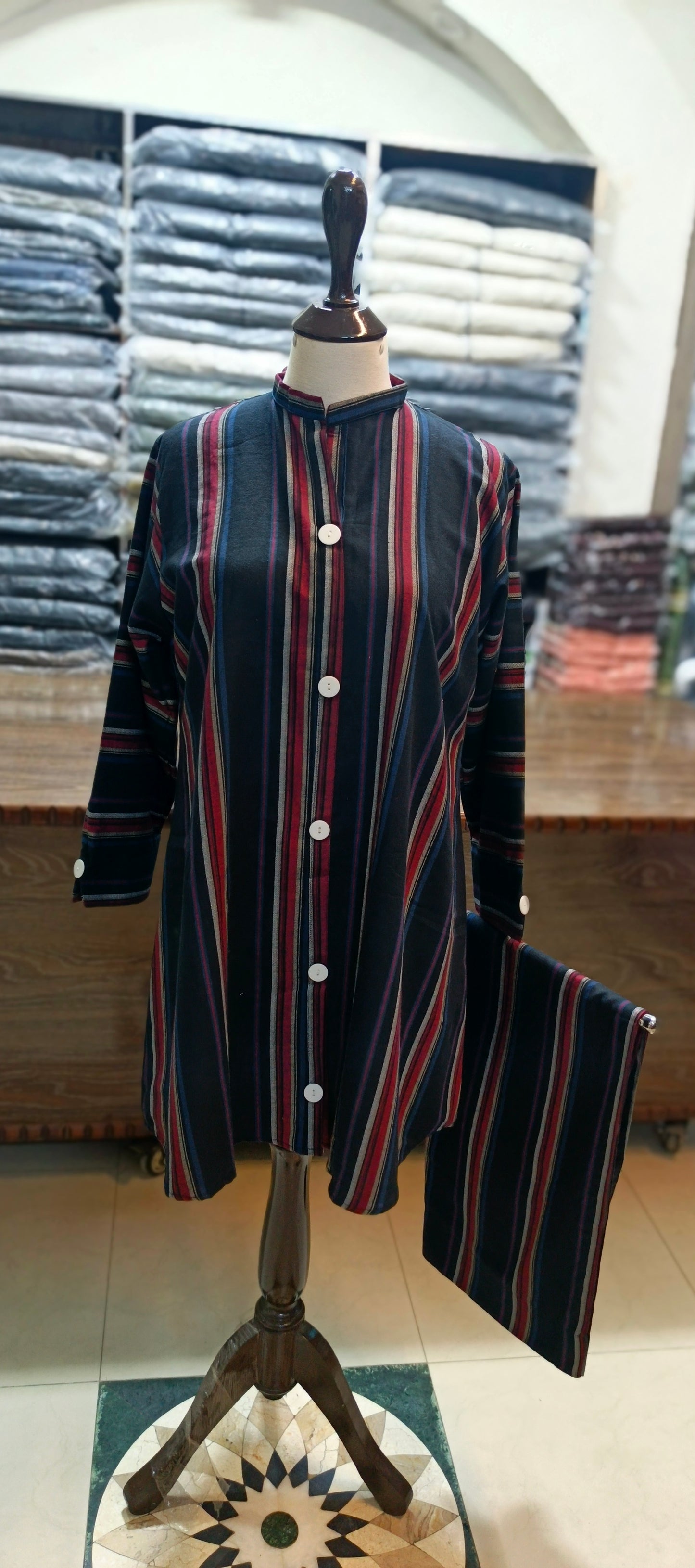 Woollen short co ord set