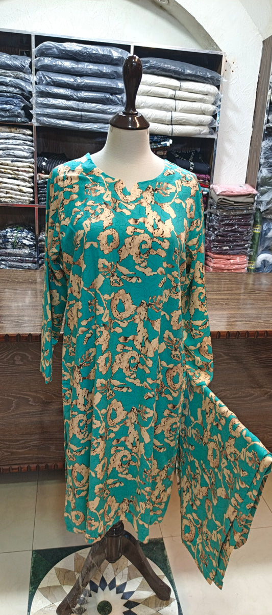 Linen shalwar kameez