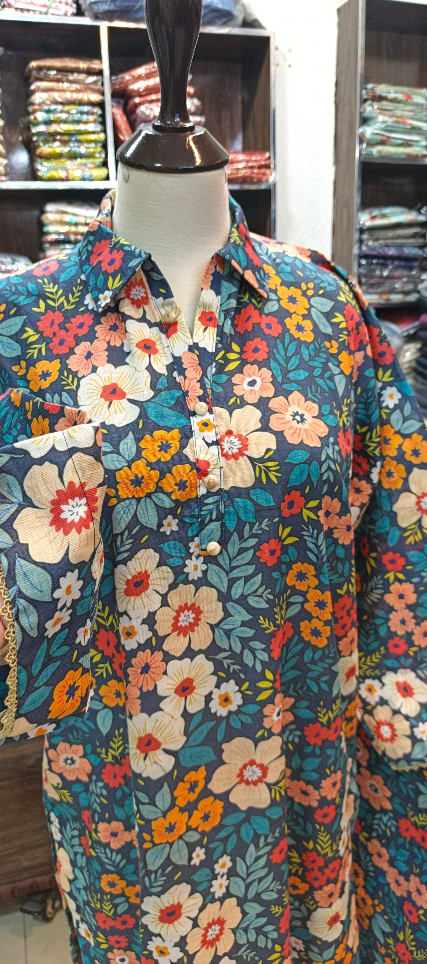 Khaddar stiched shalwar kameez 2 pc