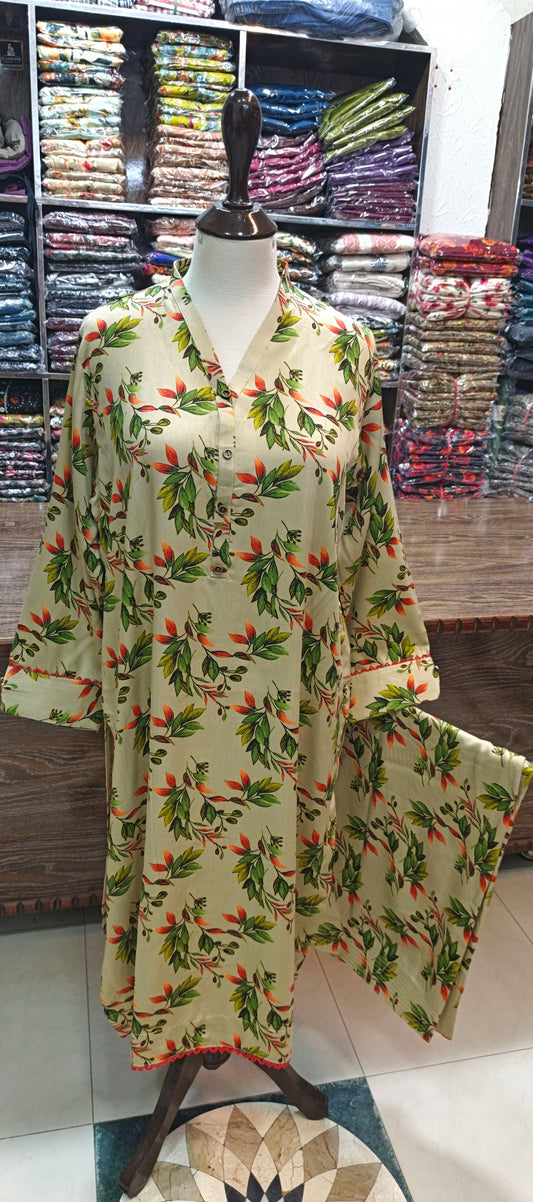 Marina shalwar kameez 2 pc