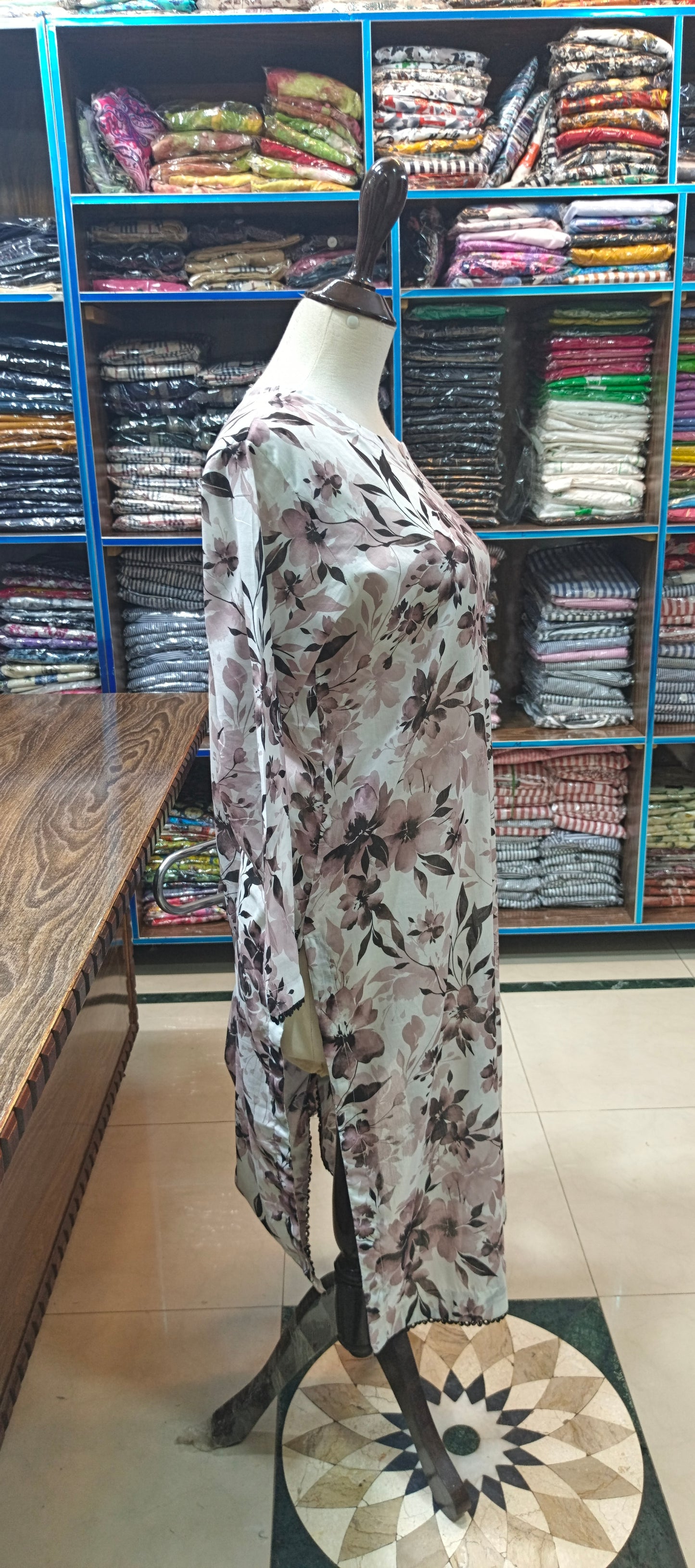 premium lawn stiched long shirt trouser 2pc wtcoffe