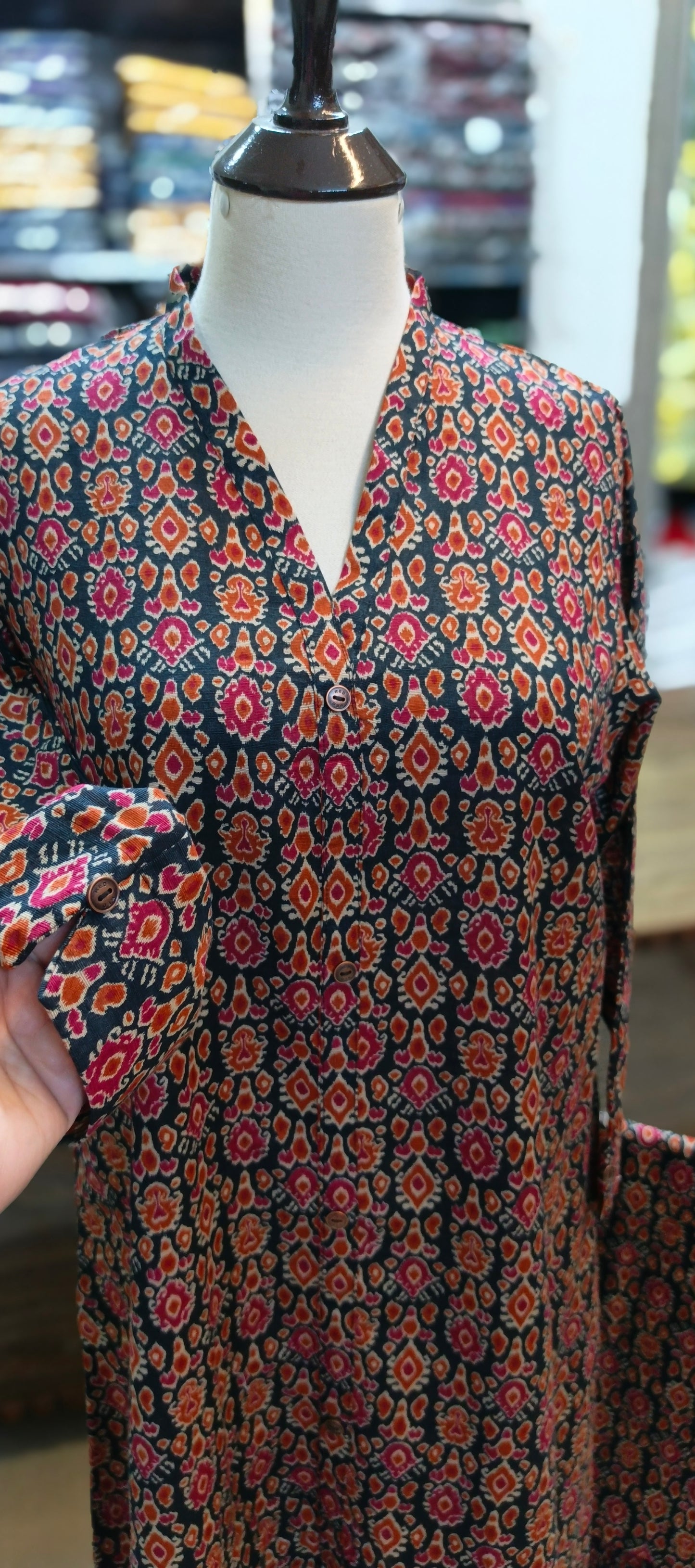 Bin saeed khadder stiched A line