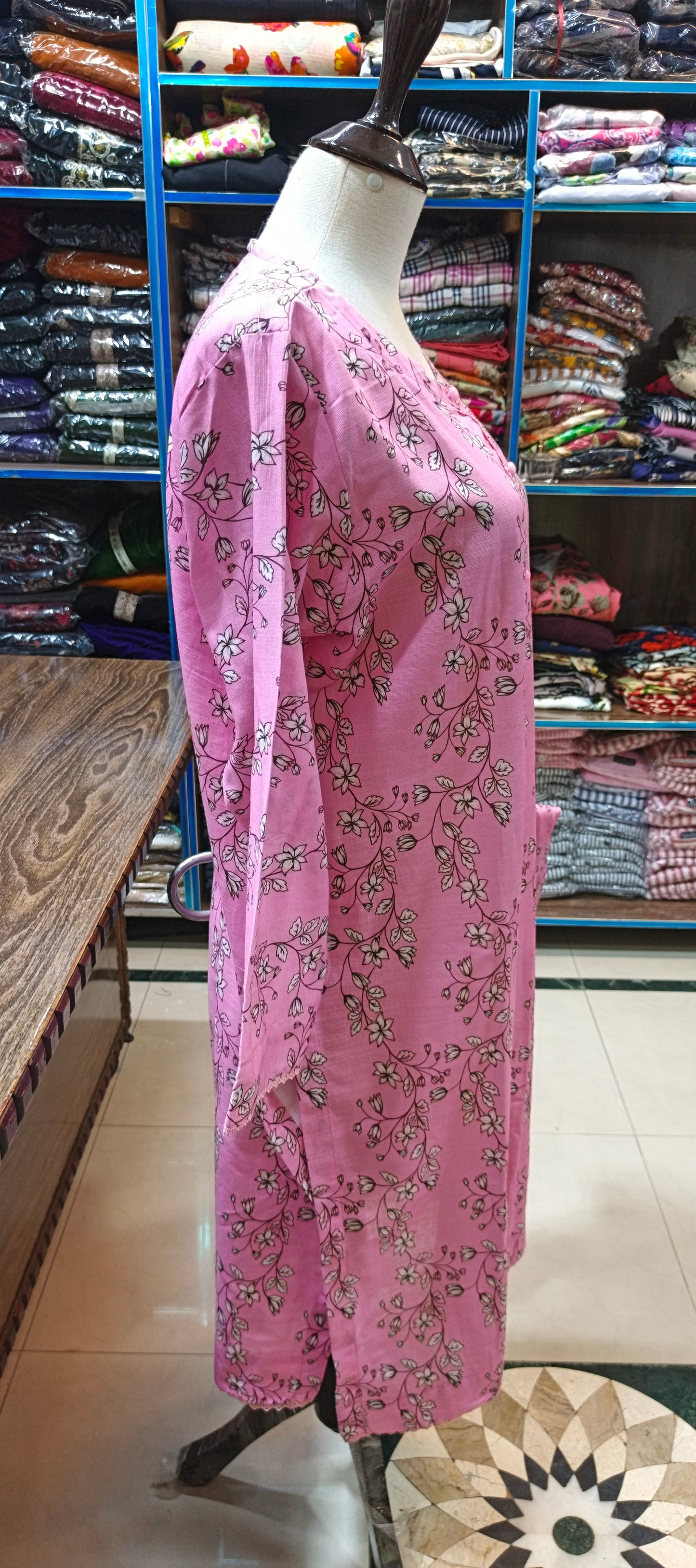 Khaddar stiched shalwar kameez 2 pc