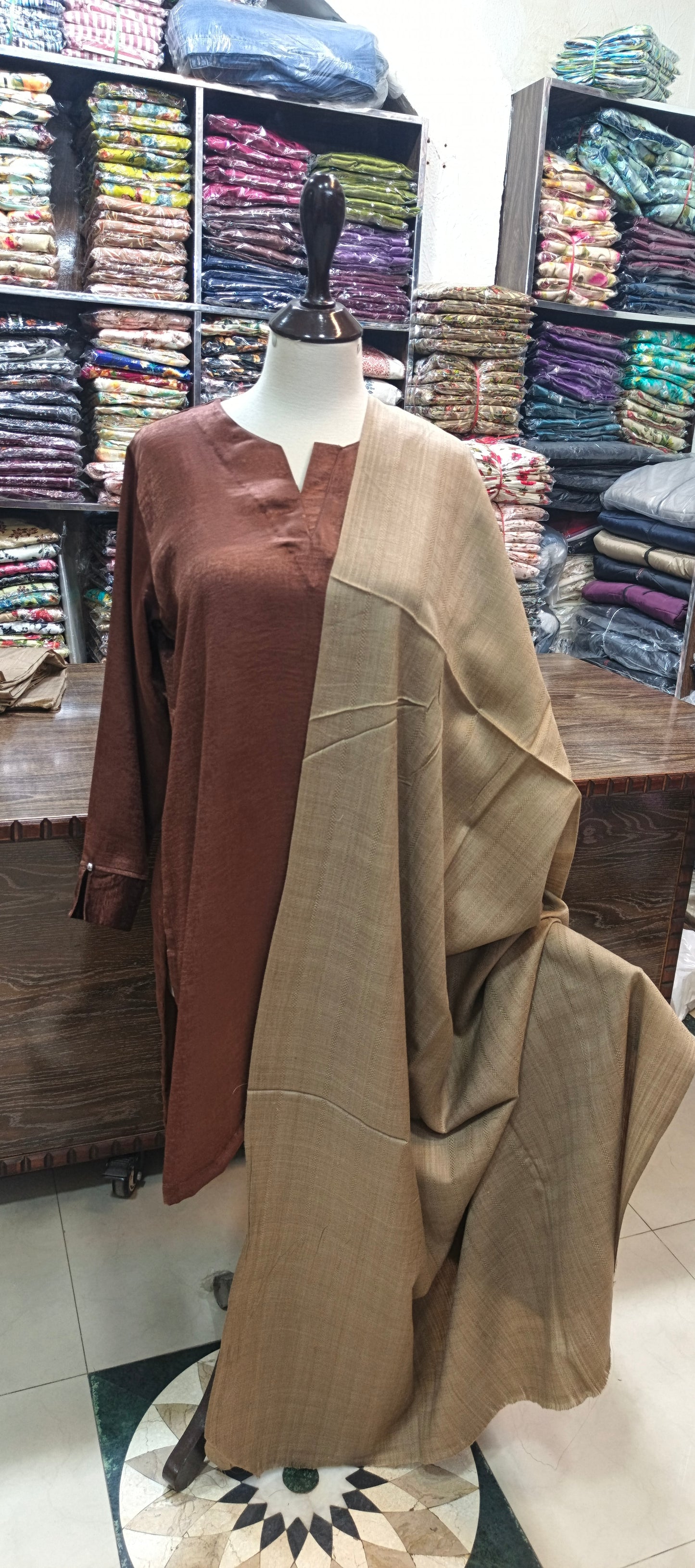 Velvet silk short co ord set 2 pc