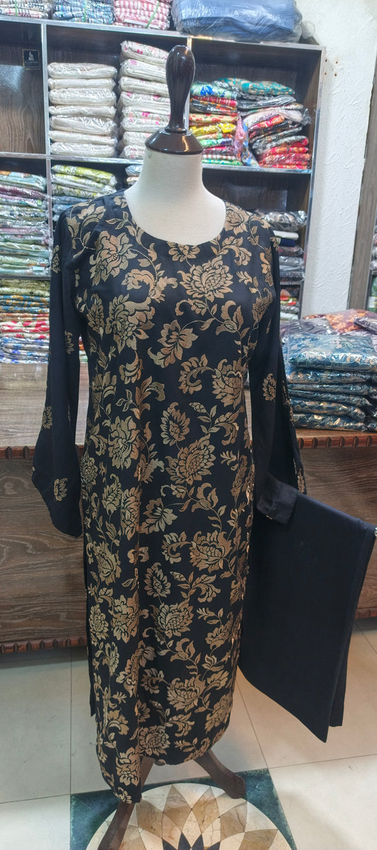 Karandi embroidered 2 pc blkskn