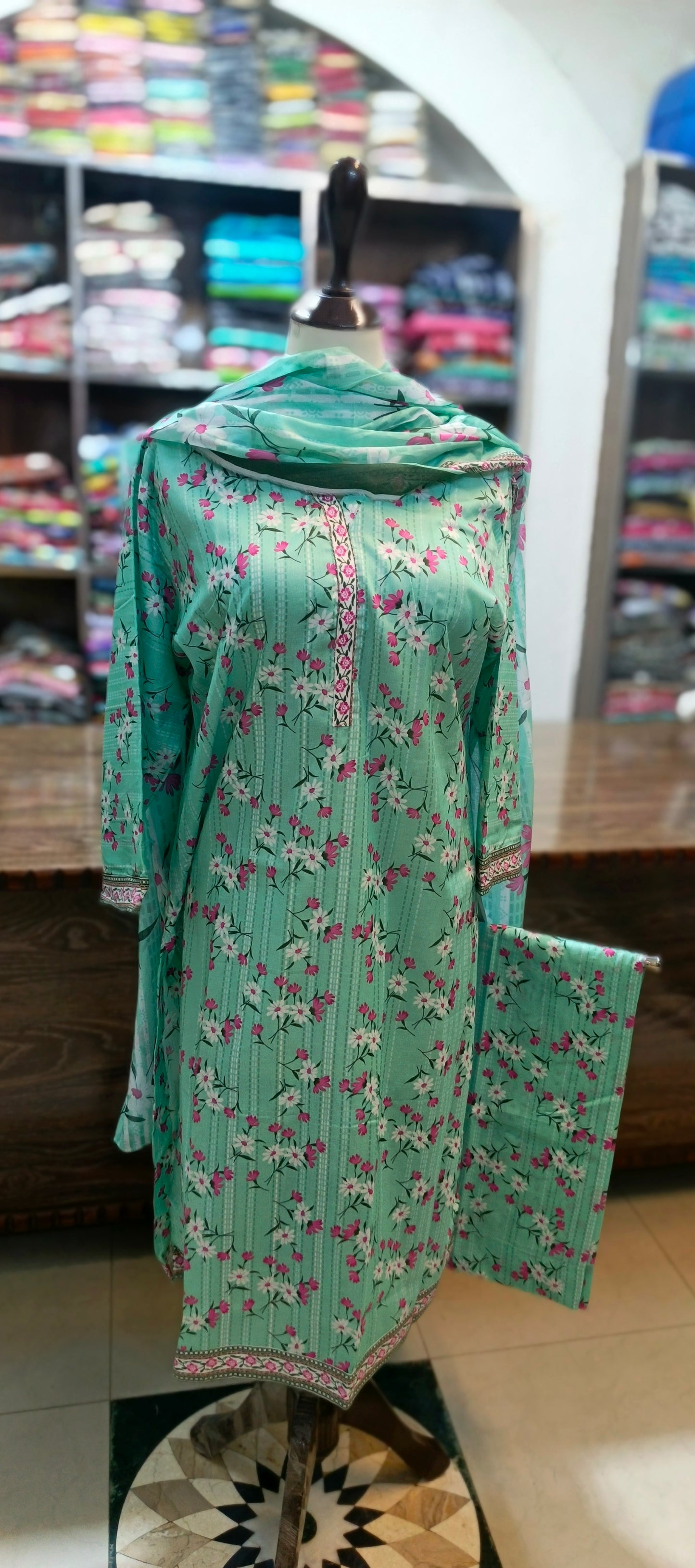 Bin saeed co ord set 3 pc