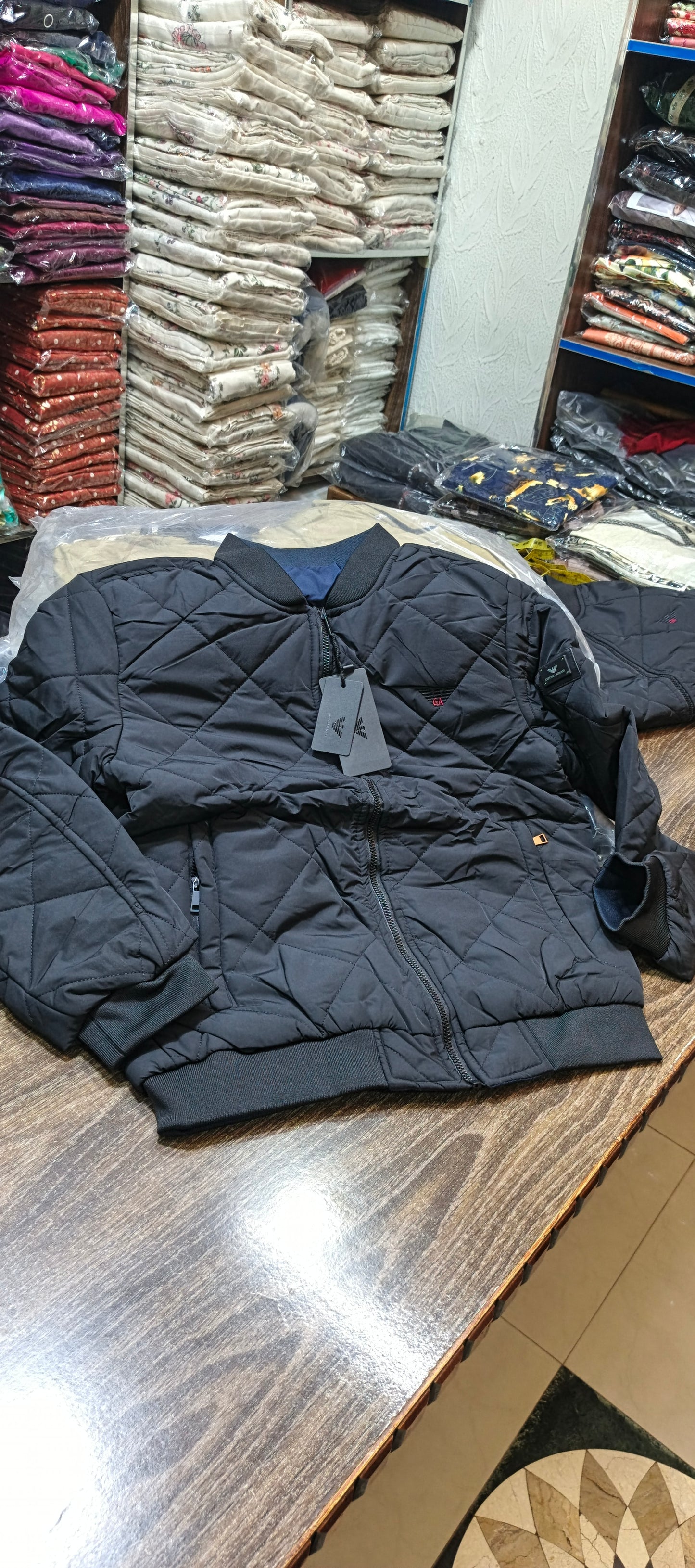 Puffer jacket 2 sided