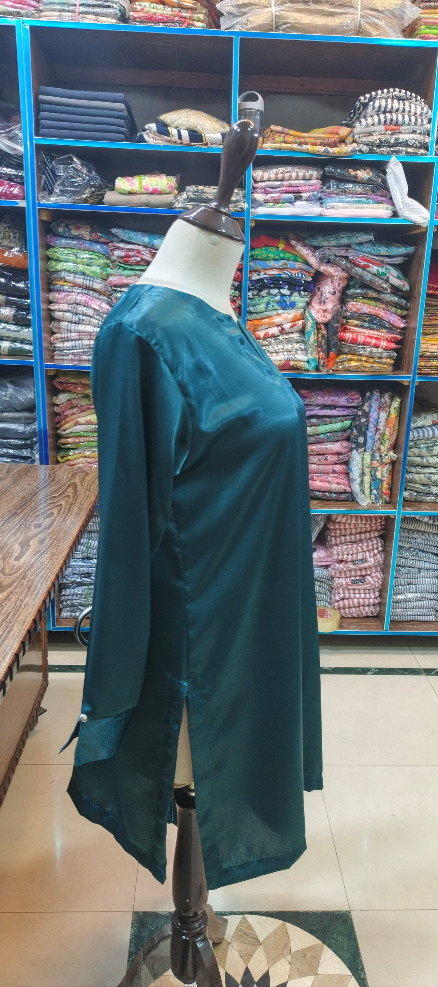 Velvet silk short co ord set 2 pc