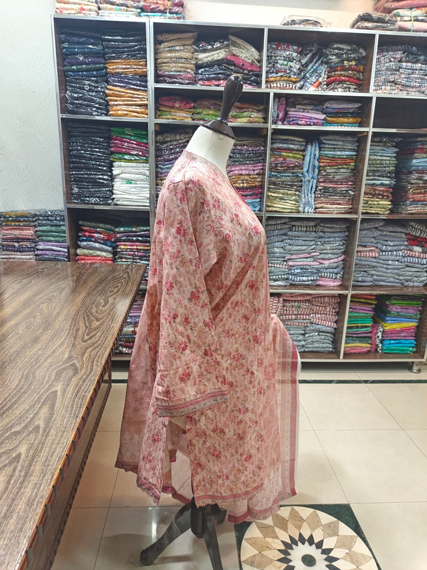 Bin saeed premium lawn stiched shirt trouser 3pc sftpch