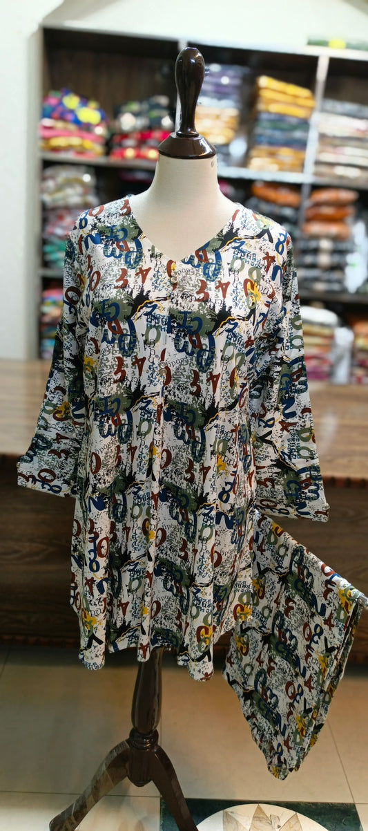 Linen short co ord set