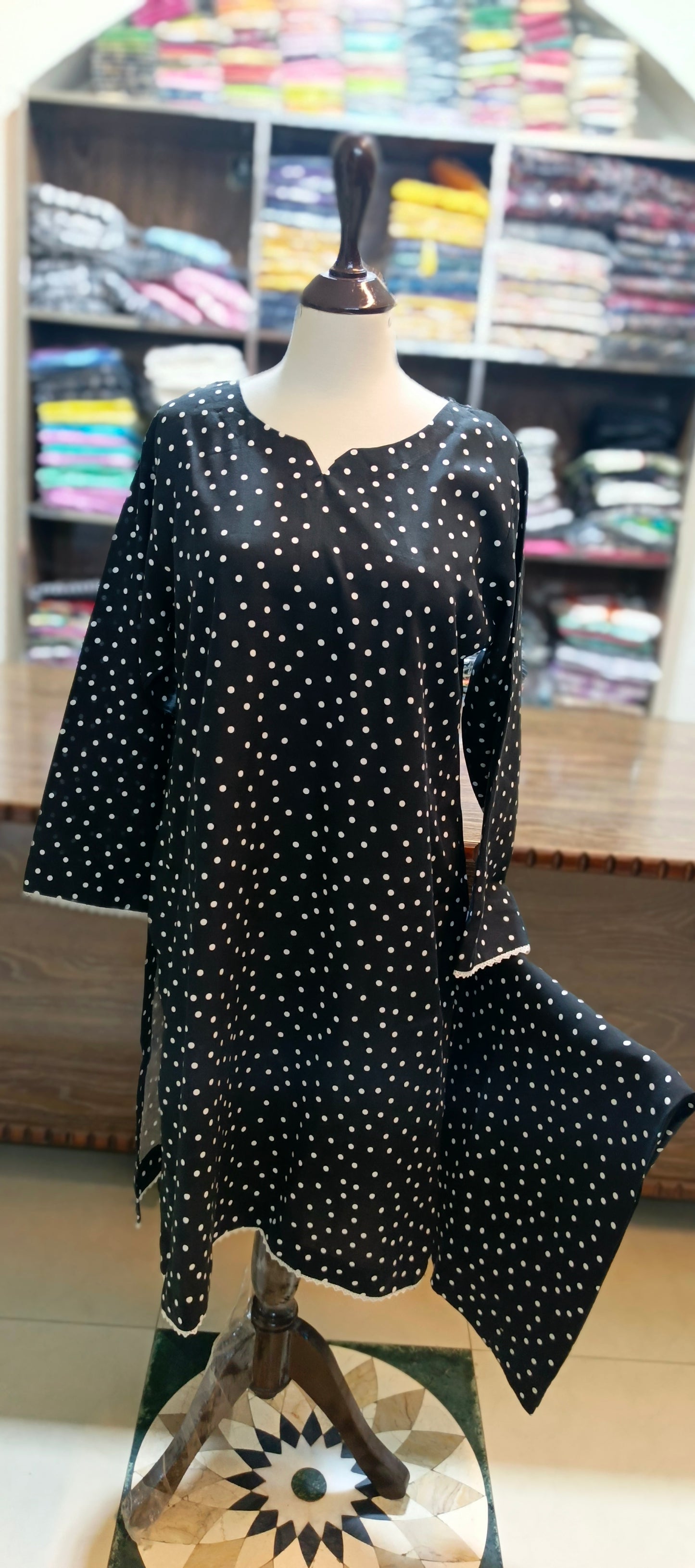 Linen shalwar kameez