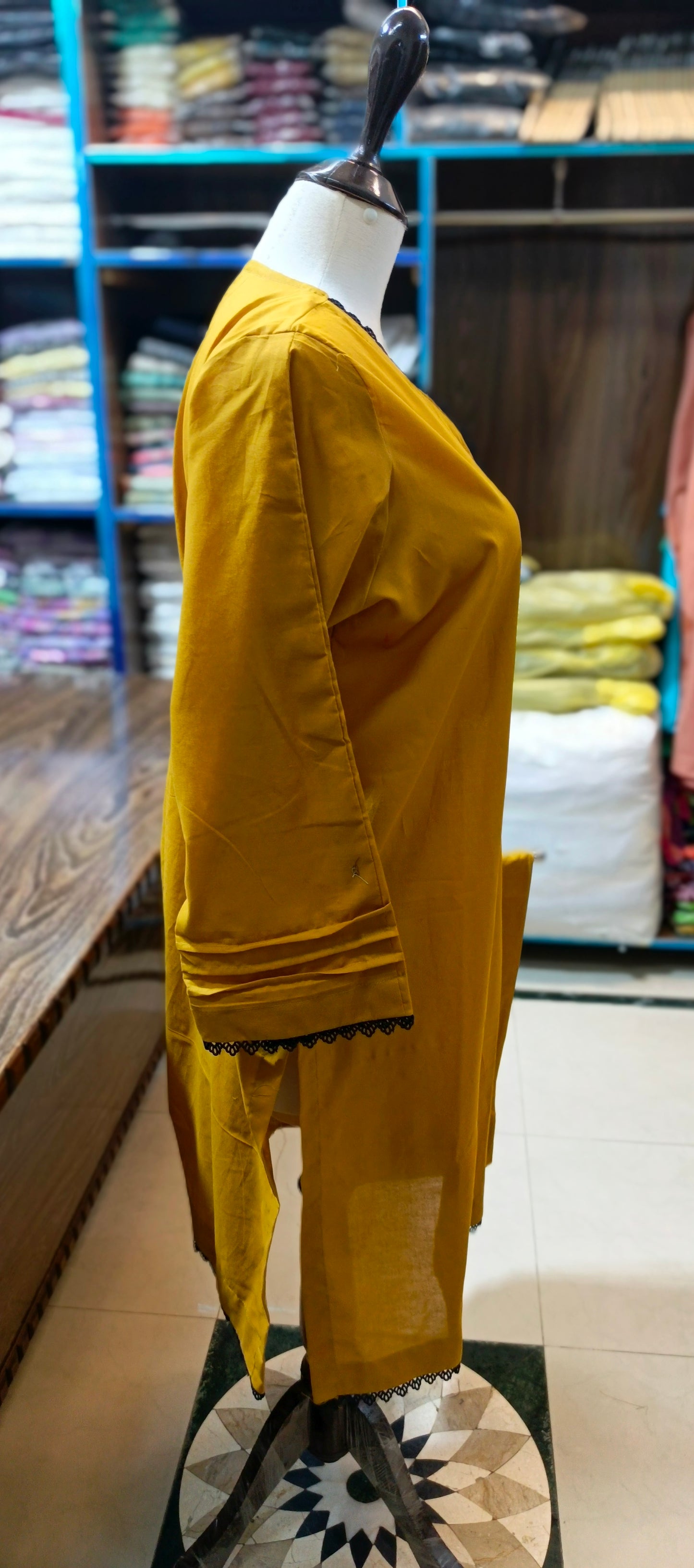 pure cotton solid shalwar kameez