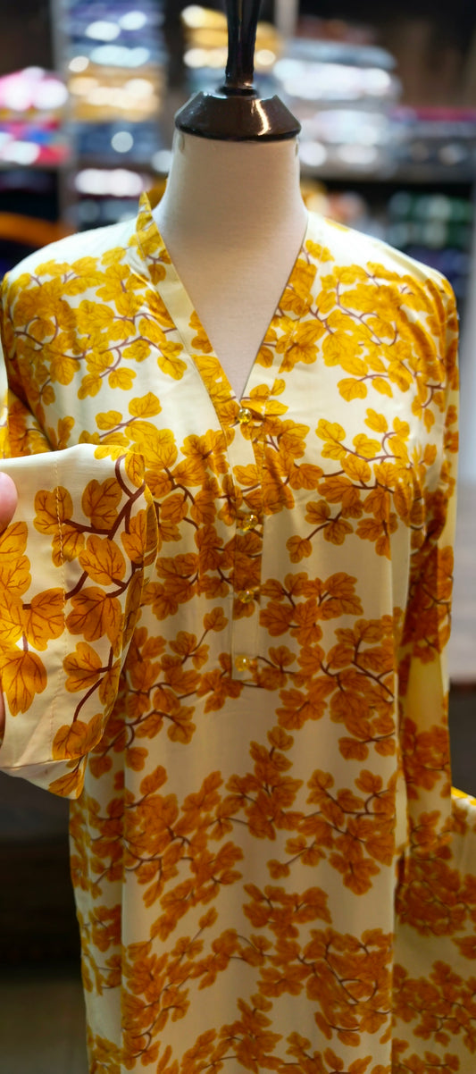 Linen shalwar kameez