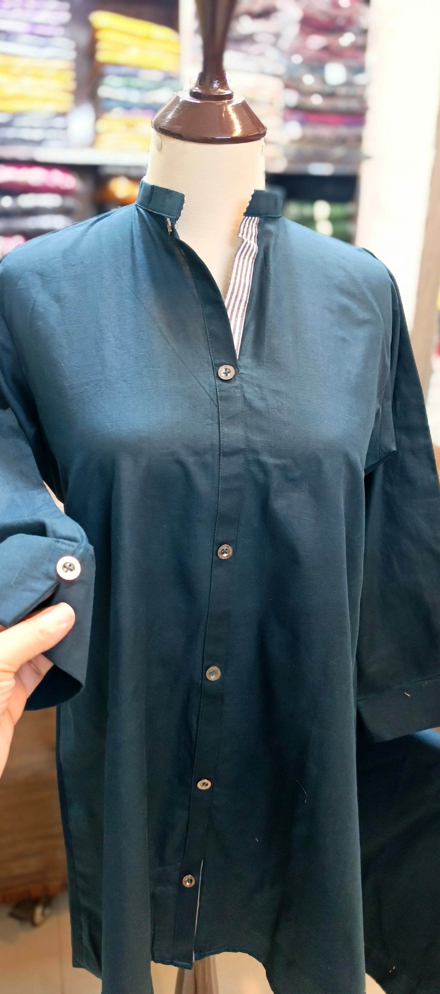 Bin saeed khaddar short co ord set