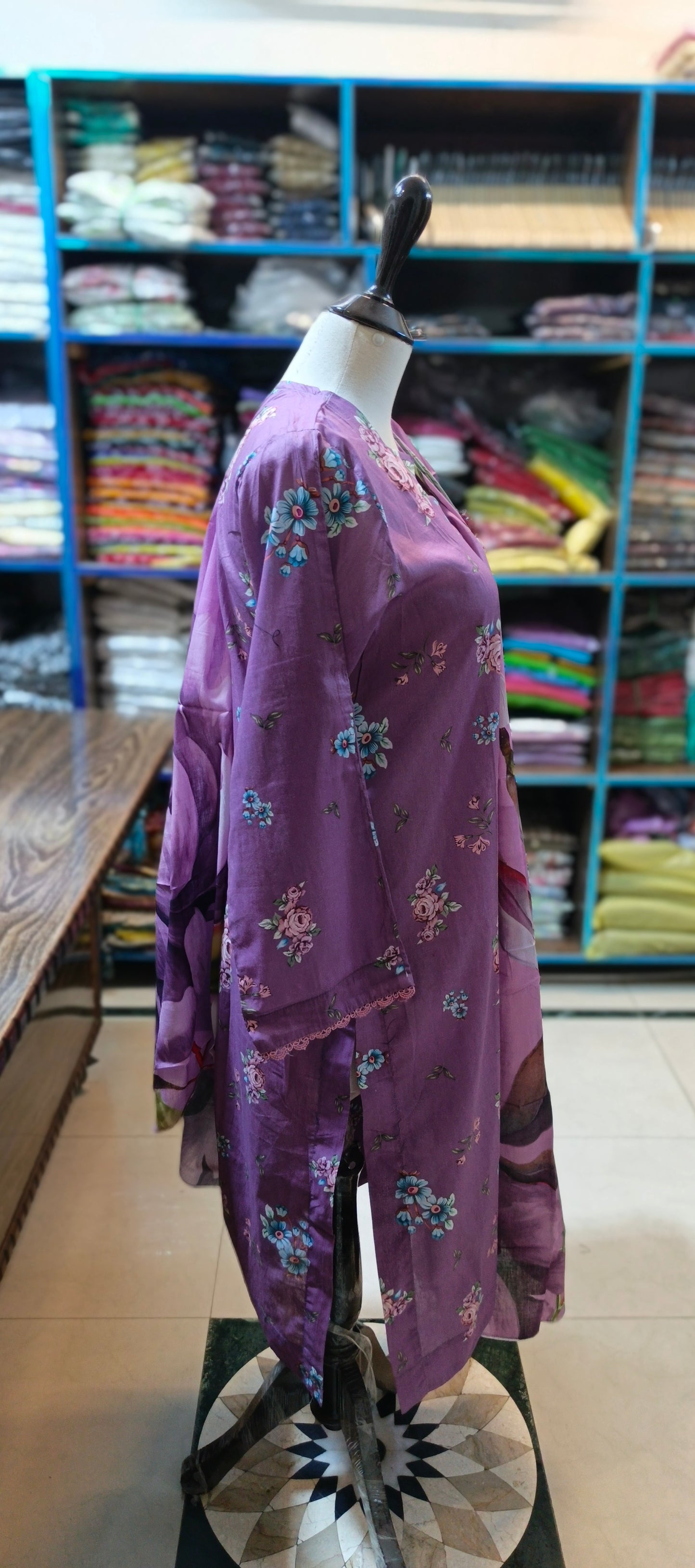 Co ord set 3 pc pure lawn