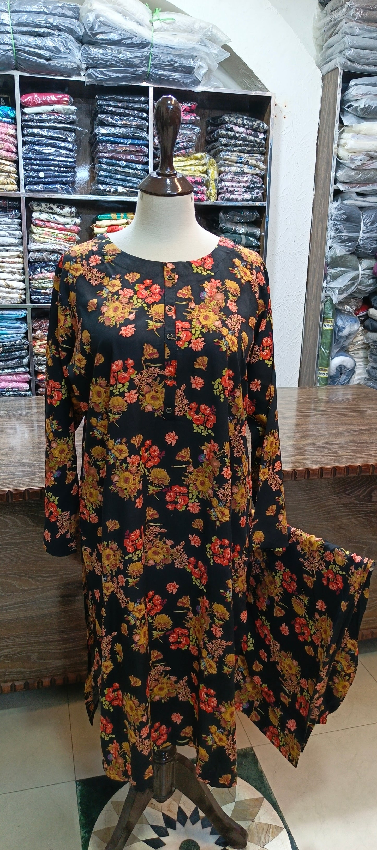 Linen shalwar kameez