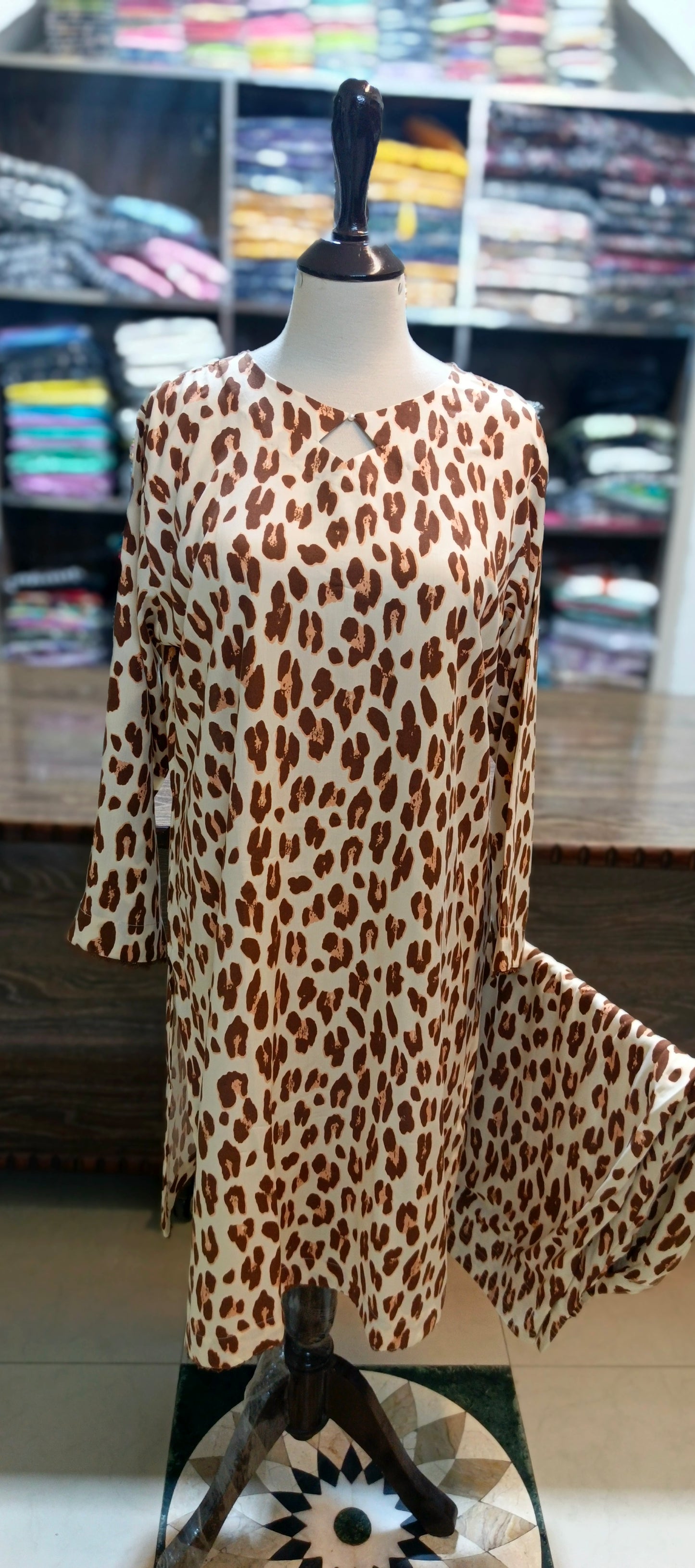 Linen shalwar kameez