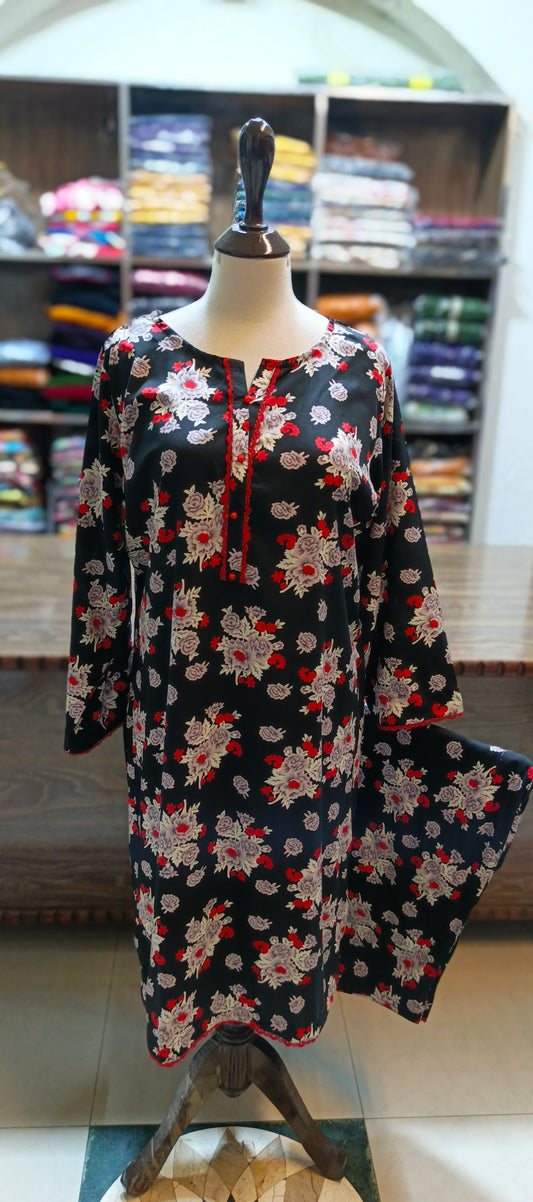 Linen shalwar kameez