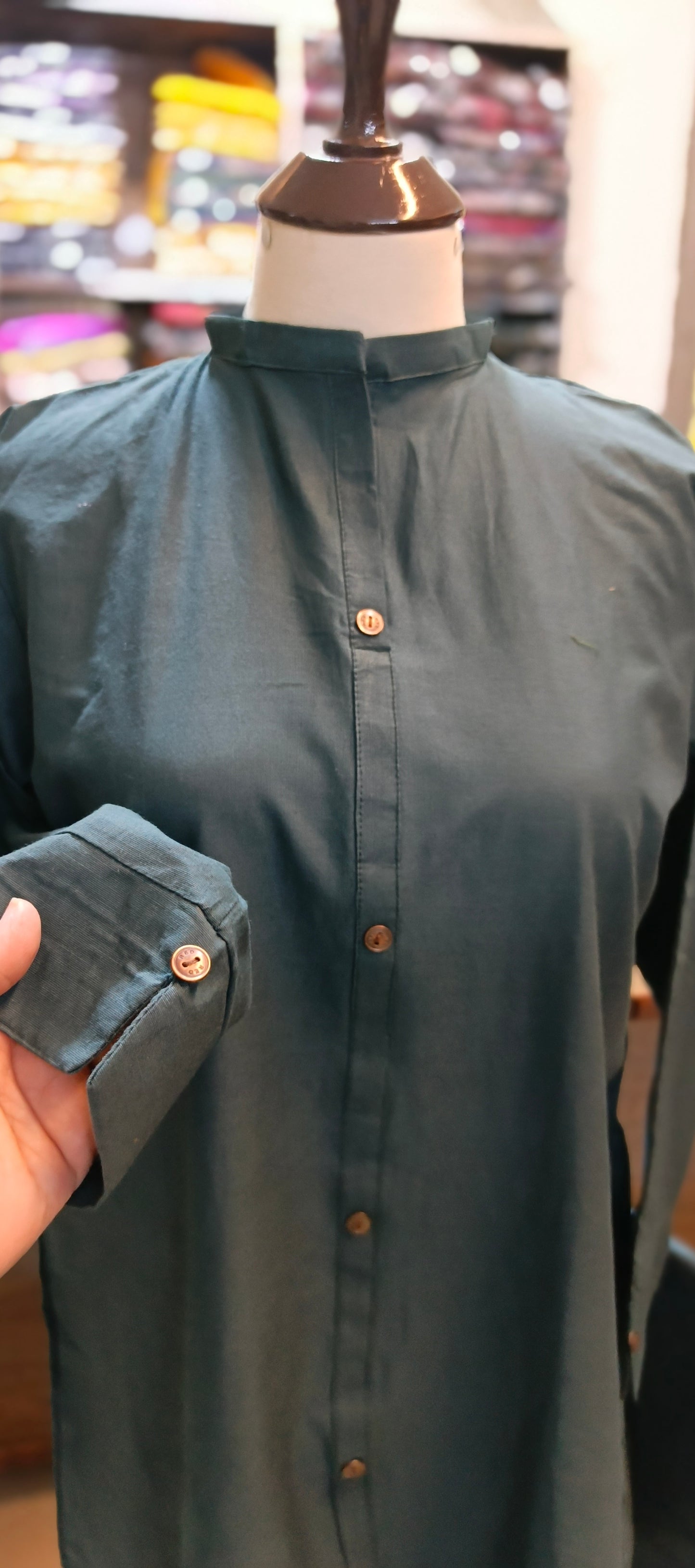 Bin Saeed solid khadder co ord set 2 pc