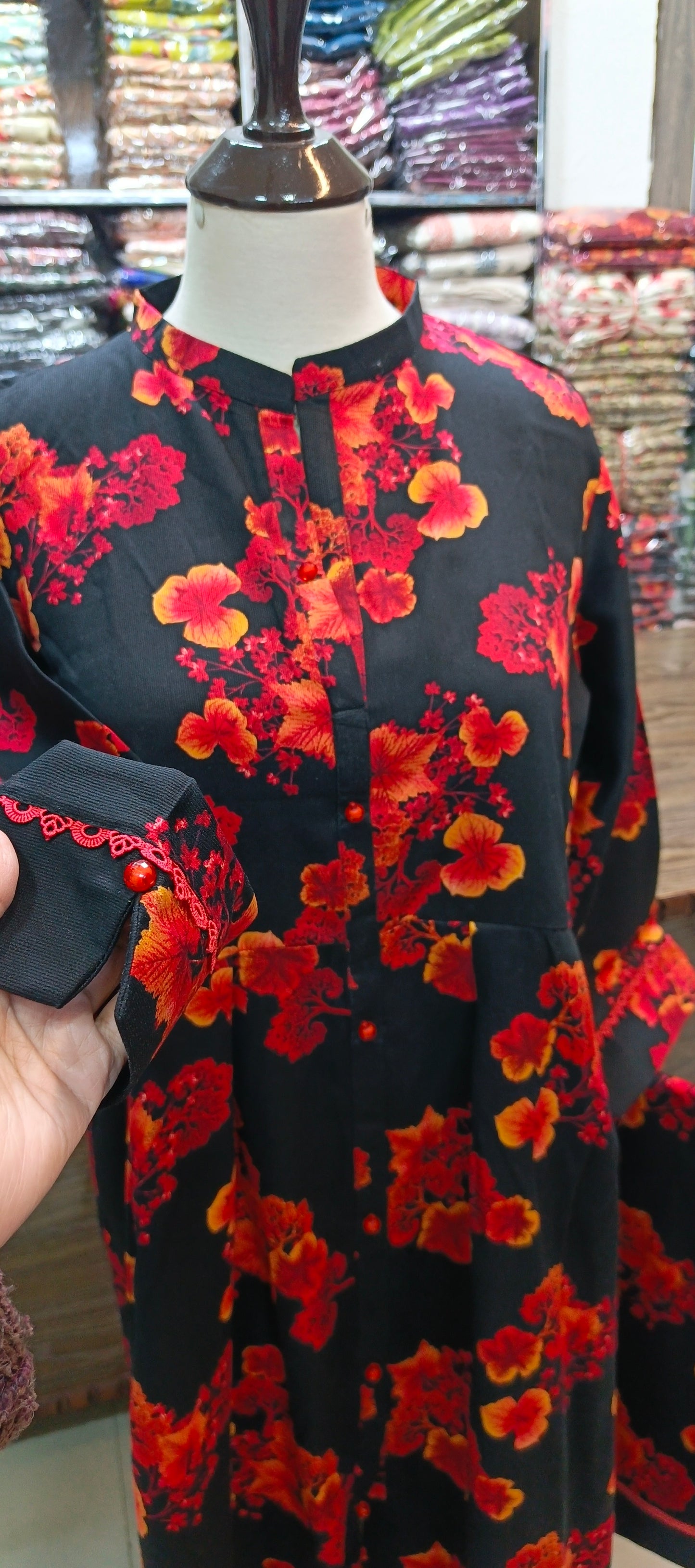 Marina long frock 2 pc