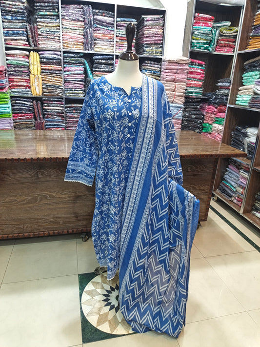 Binsaeed premium lawn stiched shalwar kameez 3 pc ice4