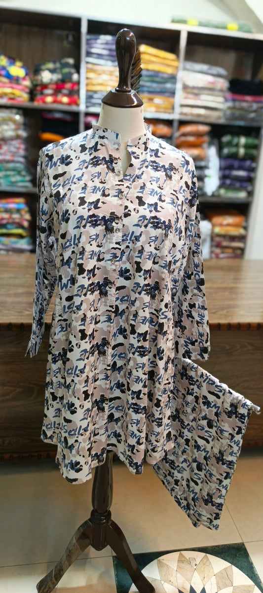 Linen short co ord set