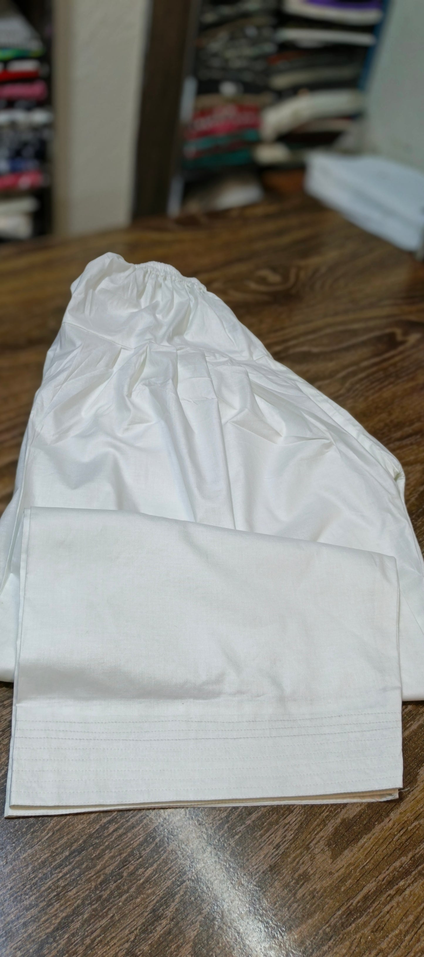 Farshi shalwar white