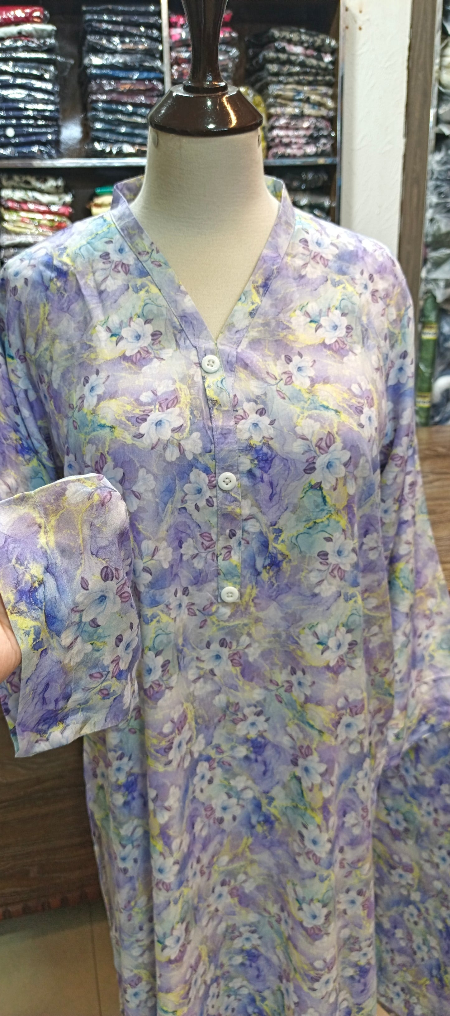 Linen shalwar kameez