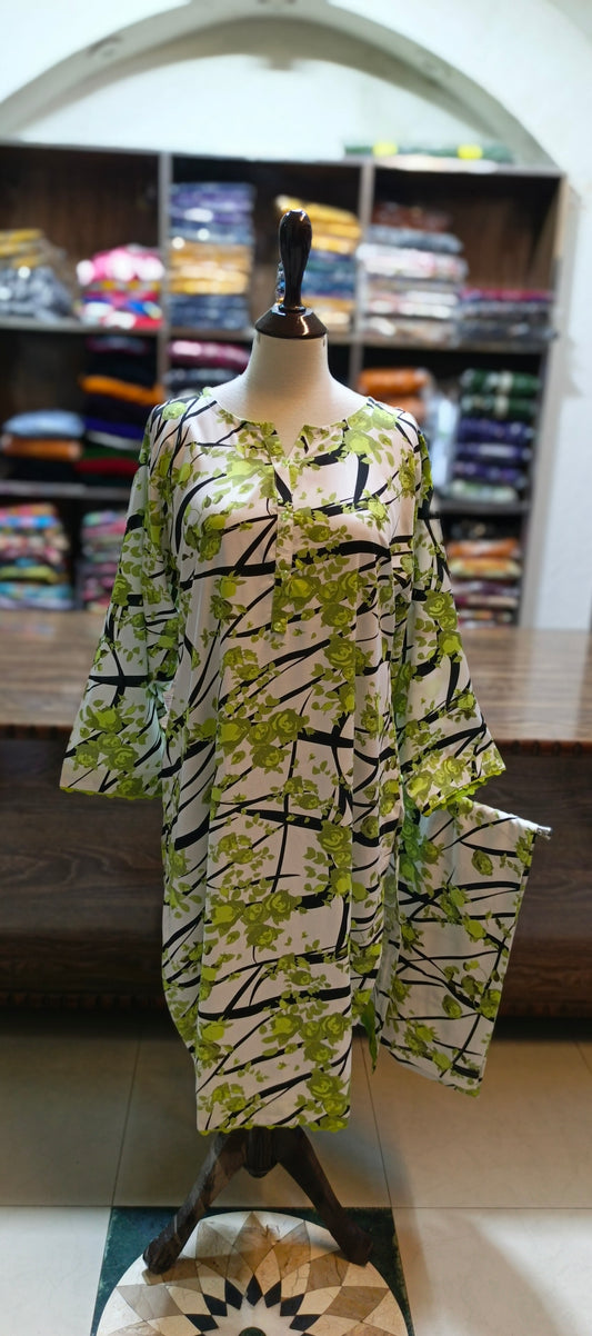 Linen shalwar kameez