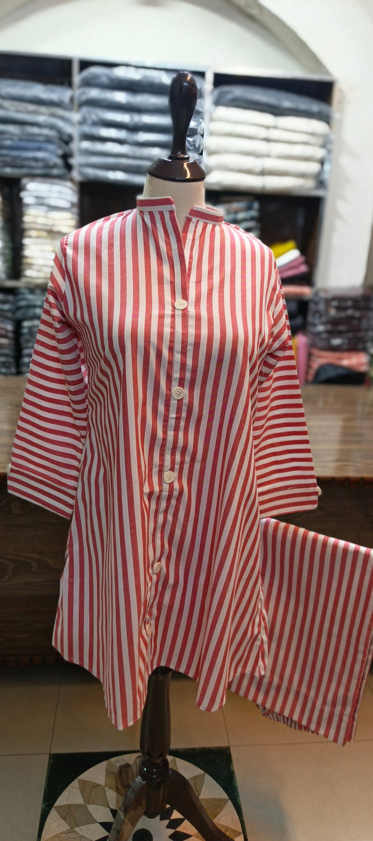 COTTON SHORT CO ORD SET