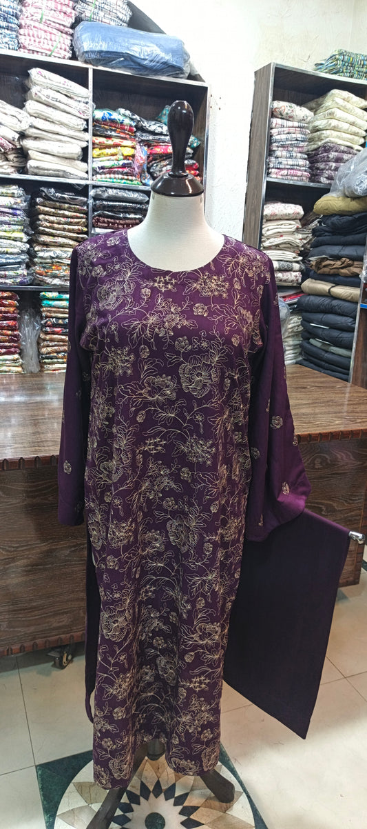 Karandi mid summer embroidered stiched 2 pc mrj1