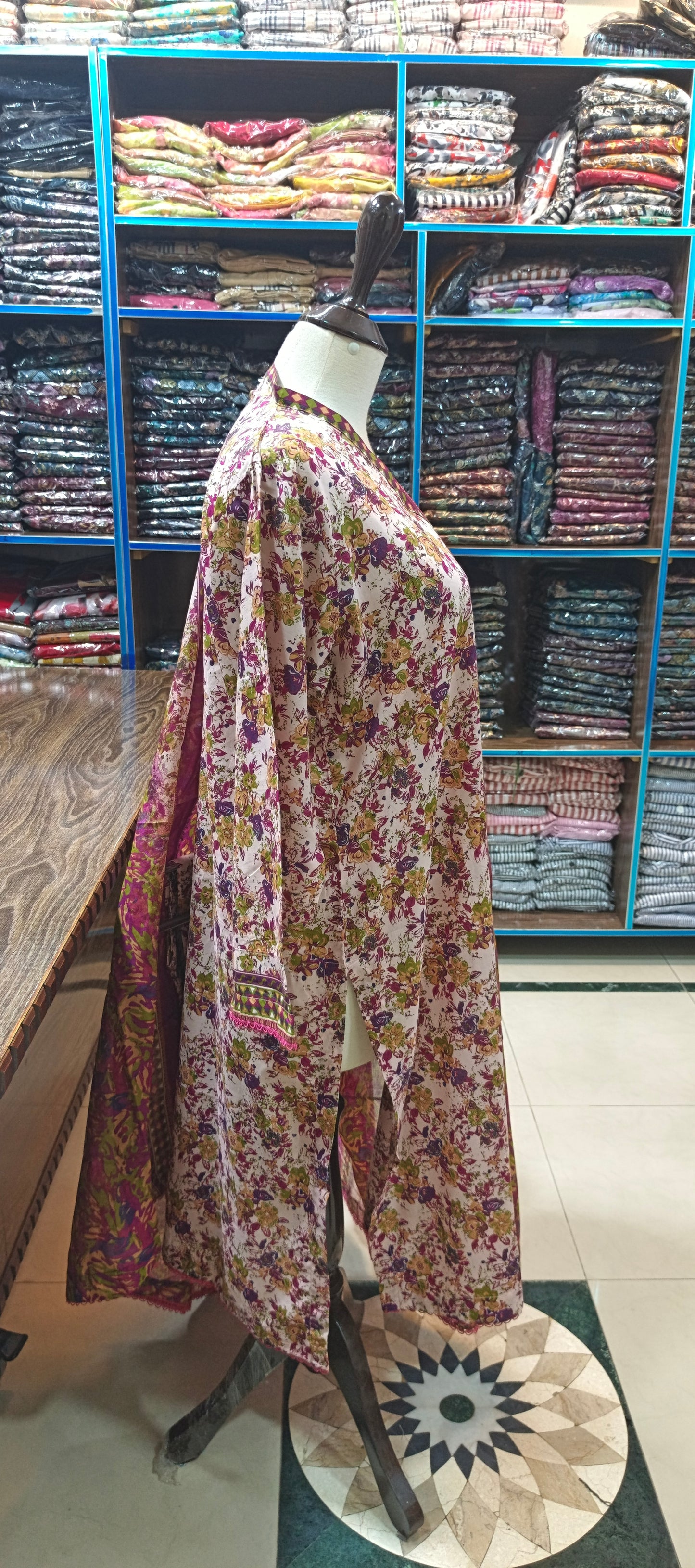 Bin saeed long shirt trouser stiched 3 pc