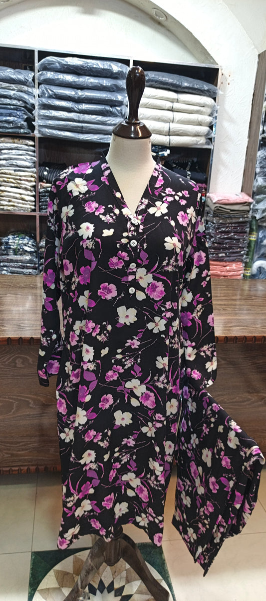 Linen shalwar kameez
