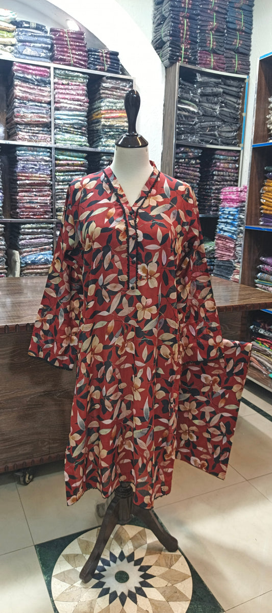 Safina premium lawn stiched shalwar kameez rstblk