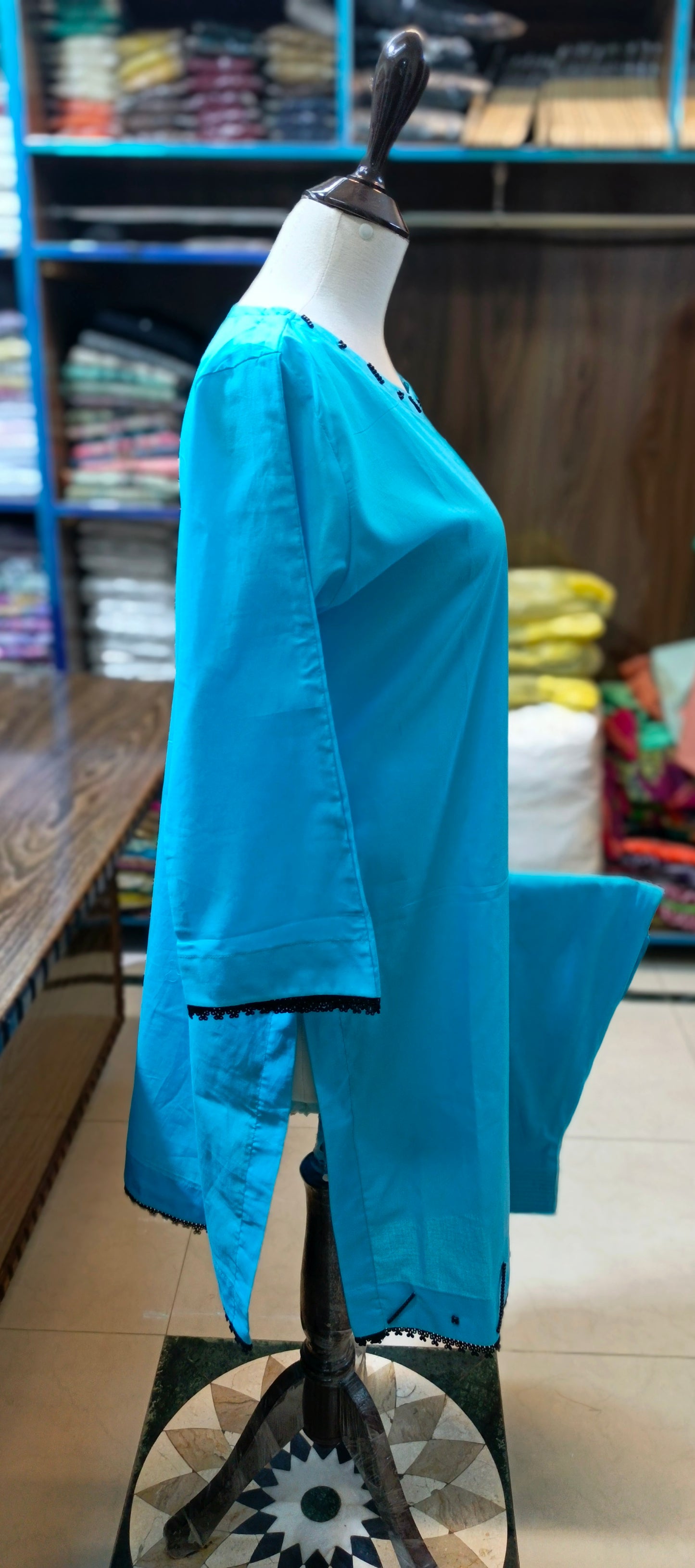 pure cotton solid shalwar kameez
