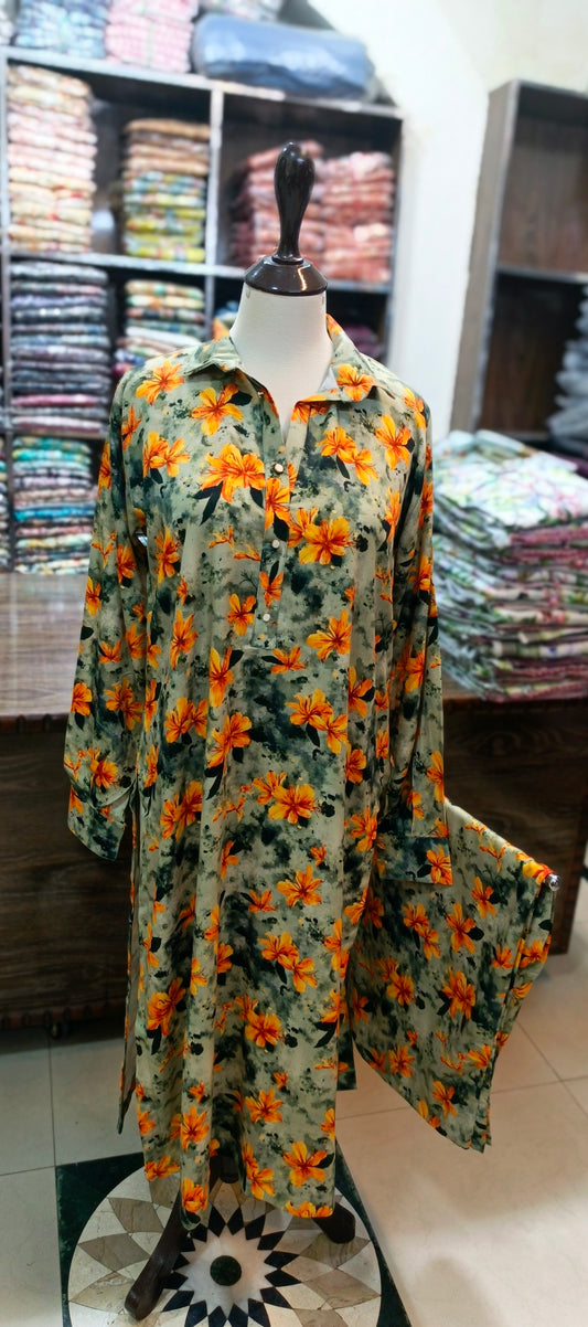 Marina long co ord set 2 pc