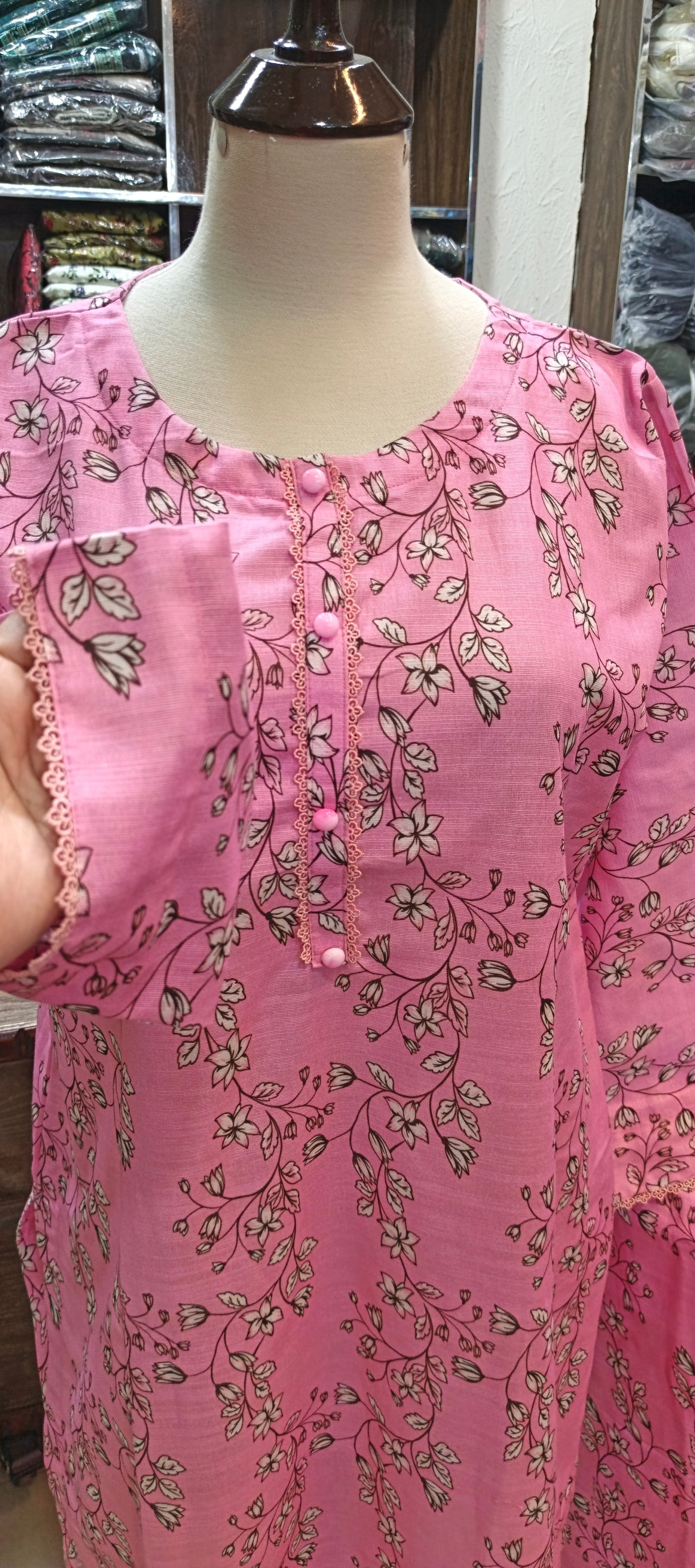 Khaddar stiched shalwar kameez 2 pc