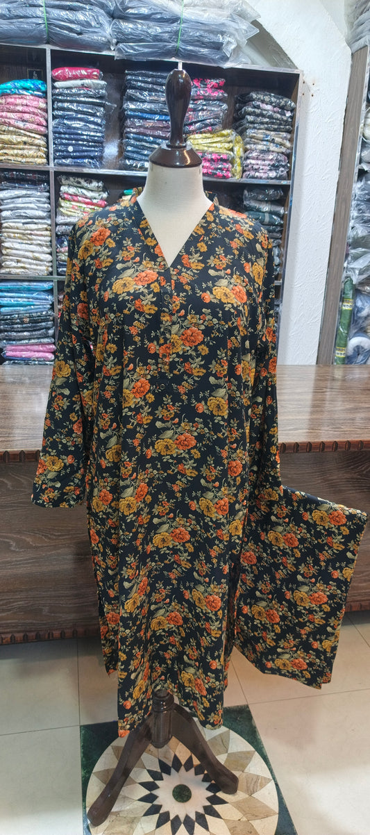 Linen shalwar kameez